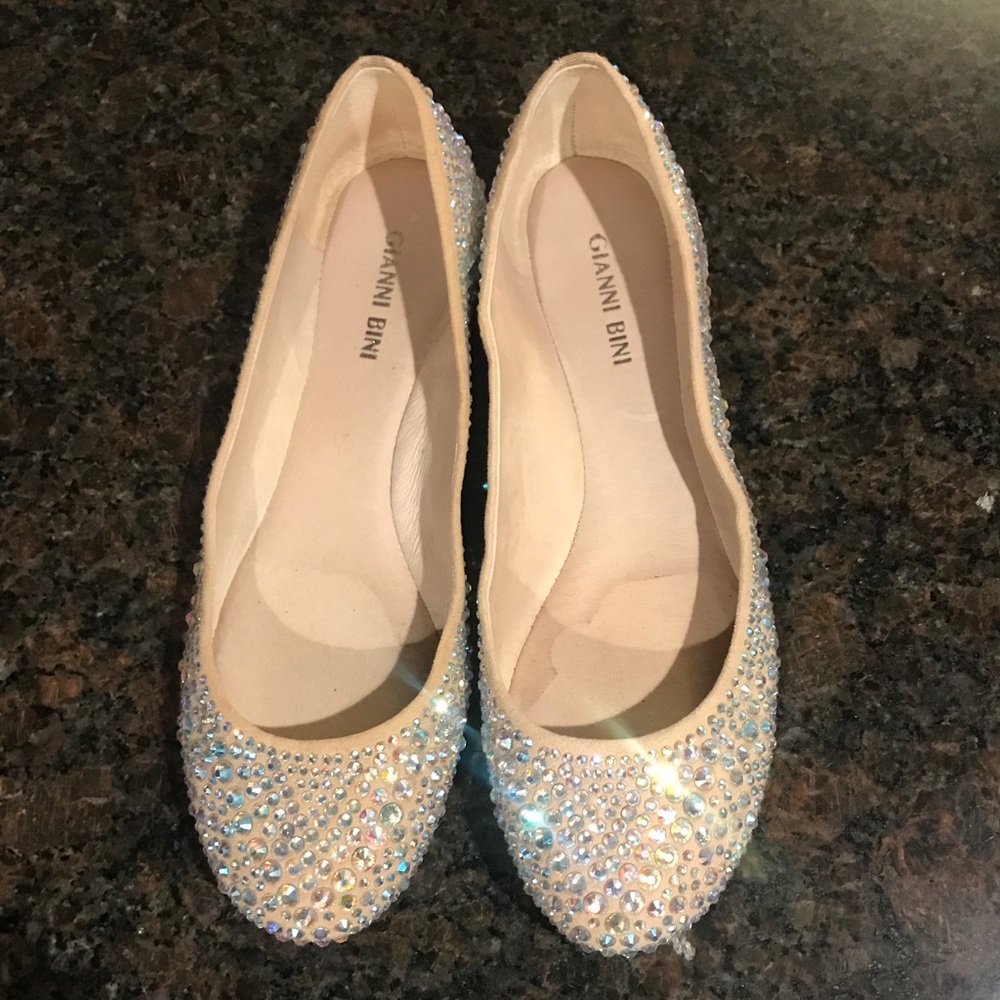 gianni bini iridescent flats
